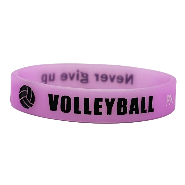 Volleyball Never give up Wristband