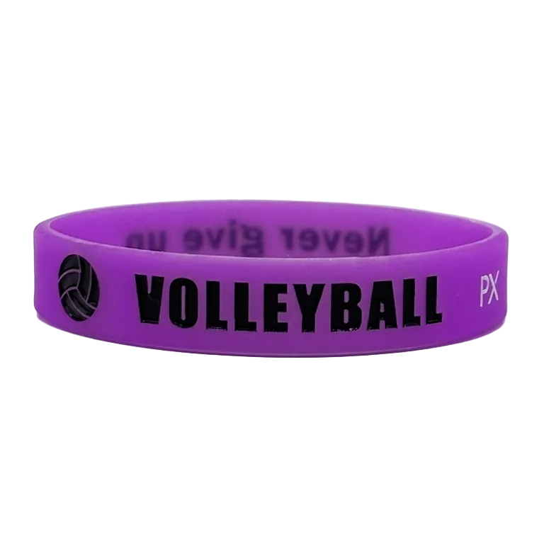 Volleyball Never give up Wristband
