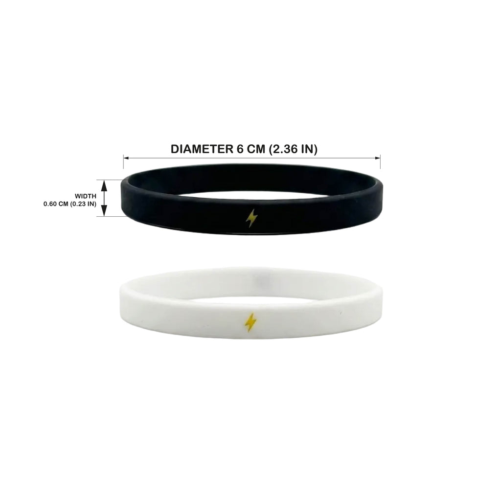 Lightning Bolt Wristband (2 Pack)