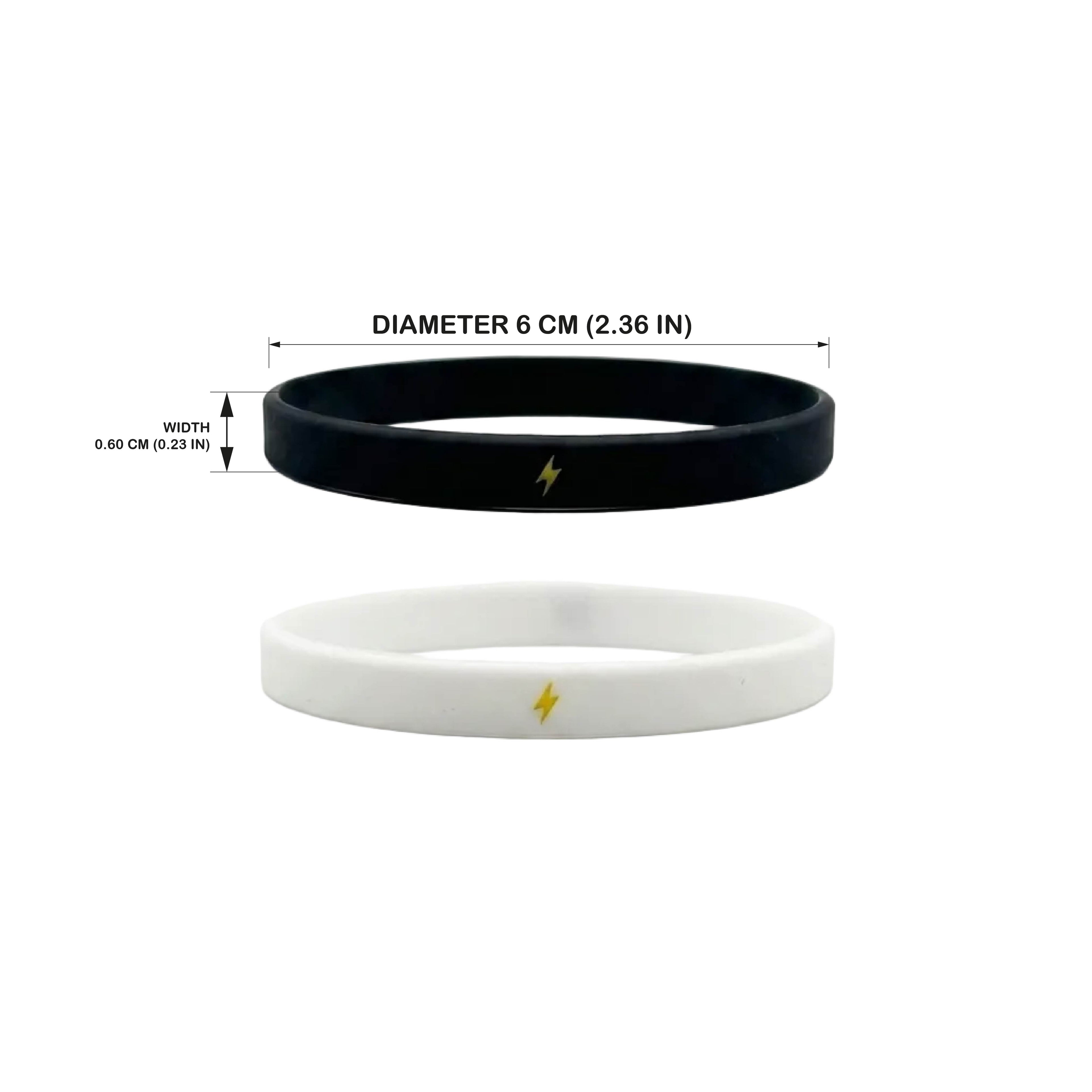 Lightning Bolt Wristband (2 Pack)