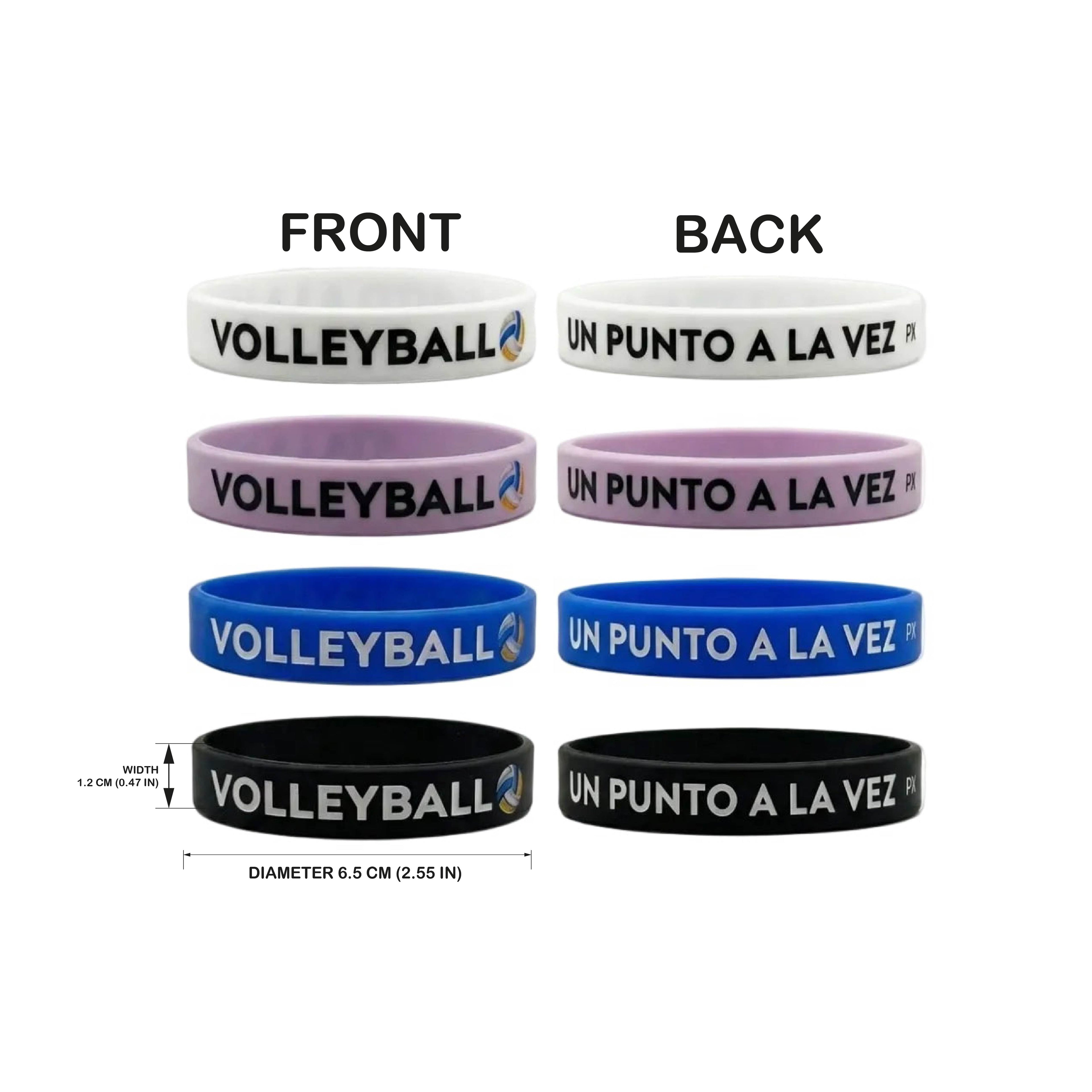 Volleyball Wristband – Un Punto A La Vez (4 Pack)
