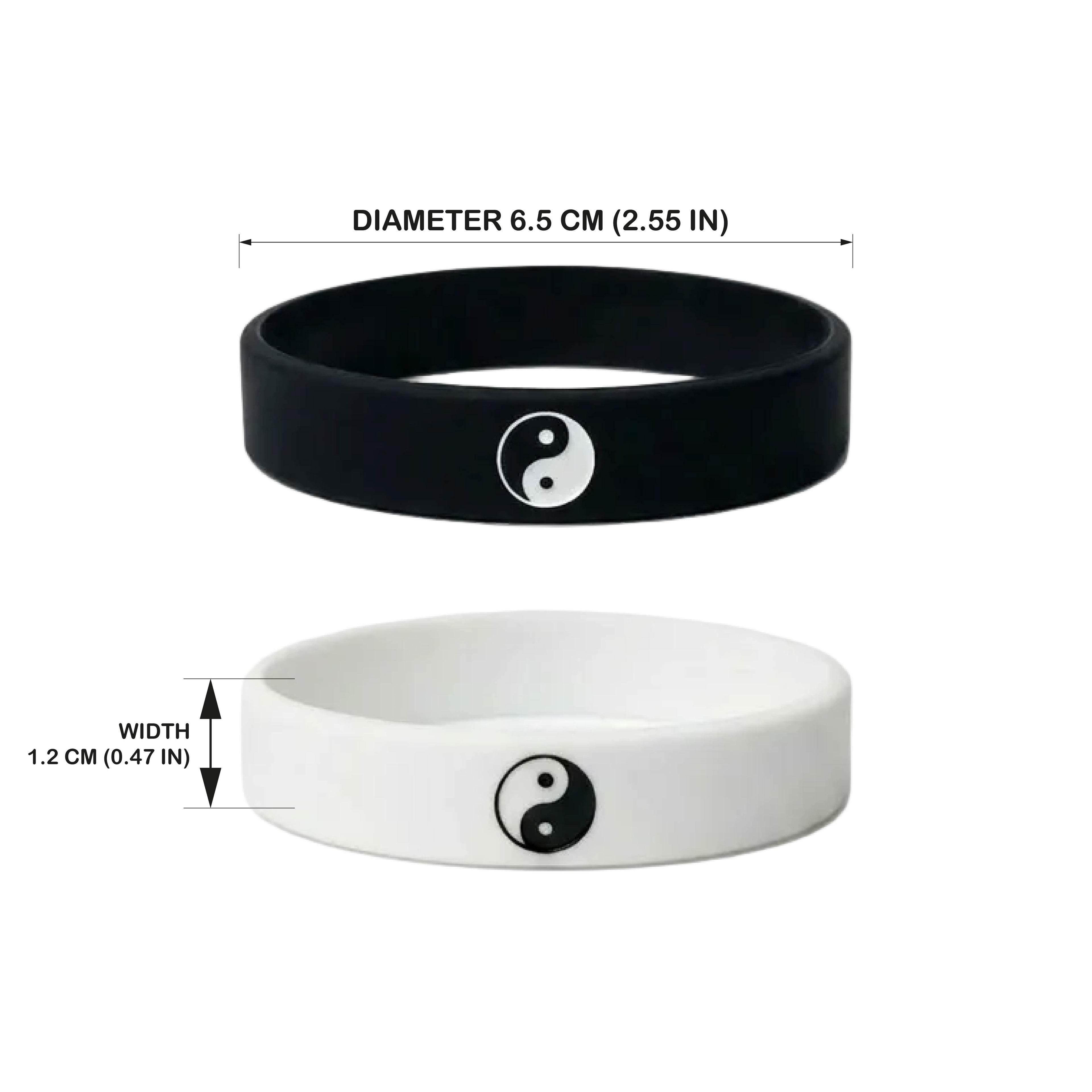 Pulex Yin & Yang Wristband (2 pack)