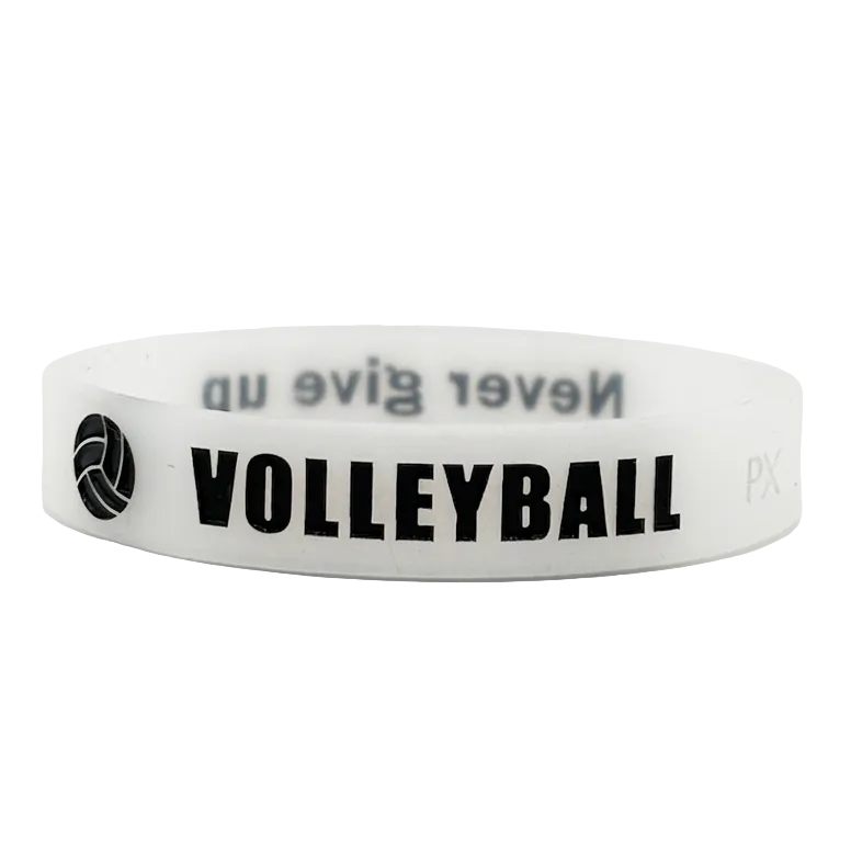 Volleyball Never give up Wristband