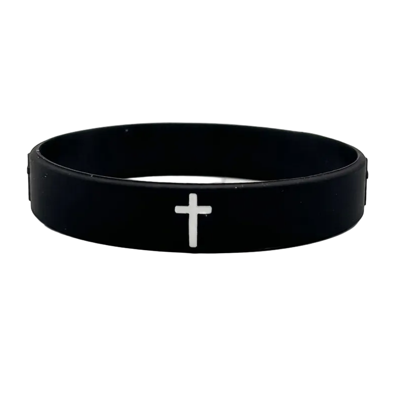 Minimalist Cross Wristband