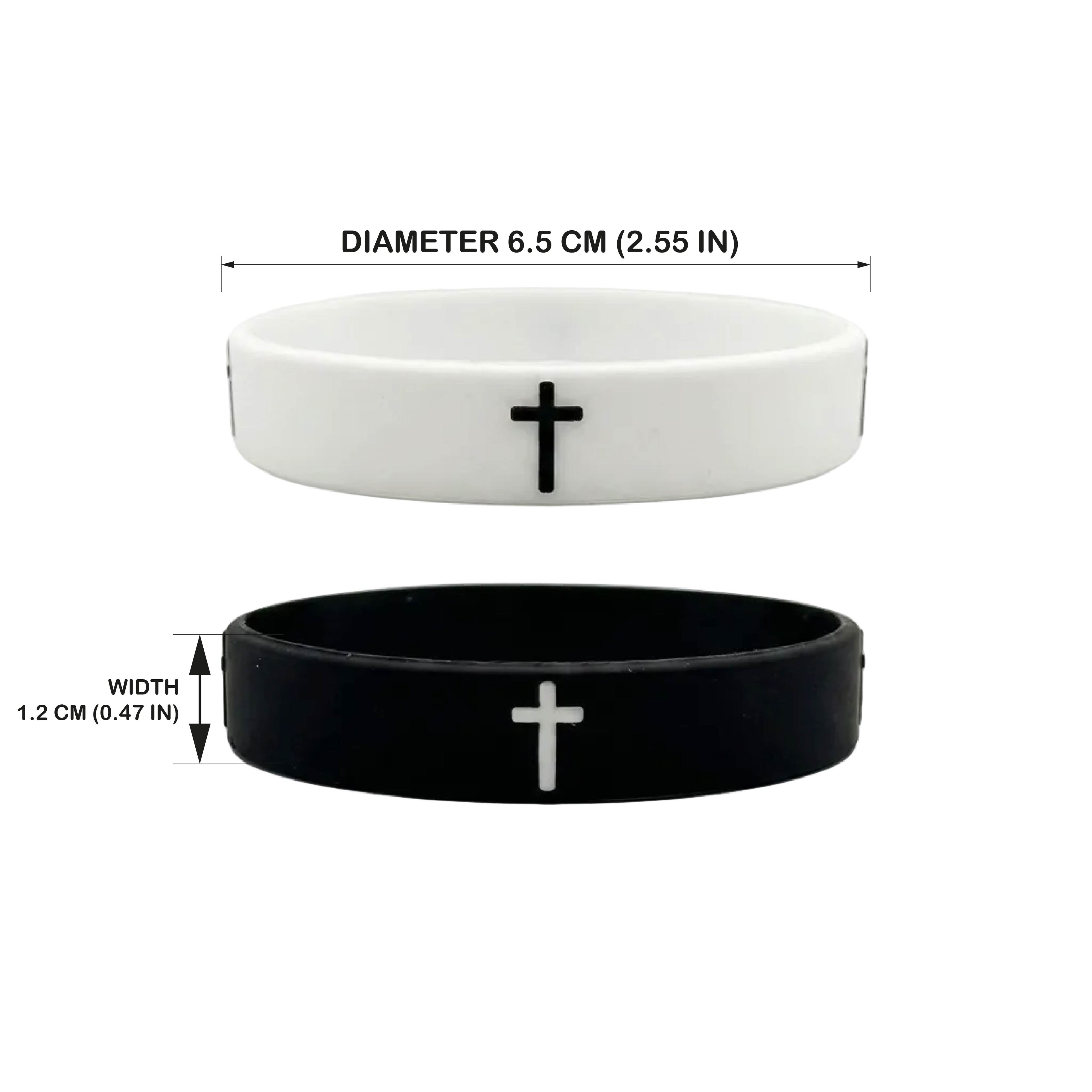 Minimalist Cross Wristband