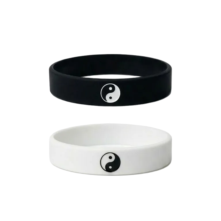 Pulex Yin & Yang Wristband (2 pack)