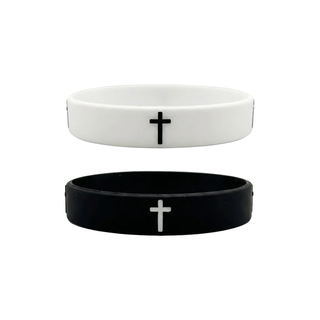 Minimalist Cross Wristband