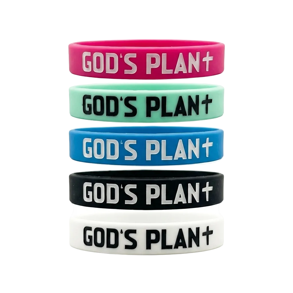 Set God’s Plan Wristband (4 Pack)