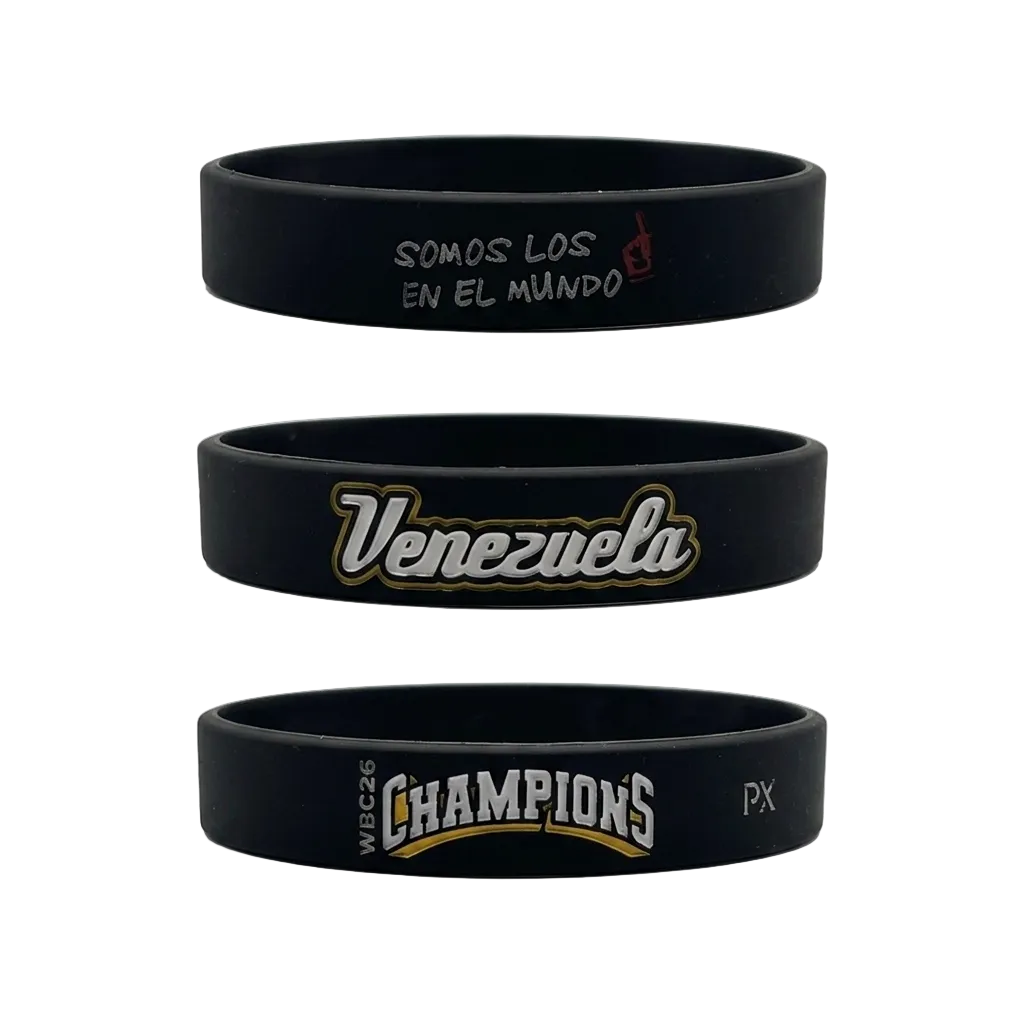Venezuela Champions Wristbands (Pack 3)